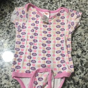 A bundle of onesie, with pants and a cute sweater